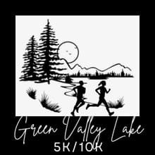 Green Valley Lake 5k/10k/& Half Marathon logo
