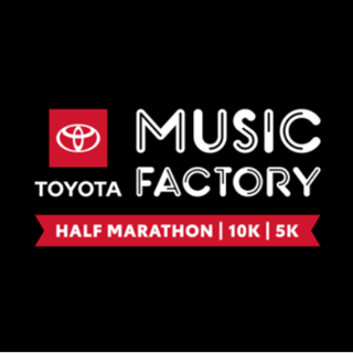 2026 Toyota Music Factory Half Marathon, 10K & 5K Logo
