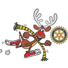 Conway Rotary Rivertown Reindeer Run 2026 logo