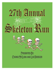 Amherst Skeleton Run logo