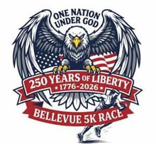 Bellevue 5k logo