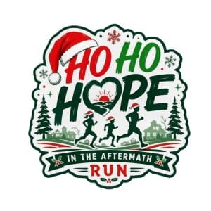 HO HO HOPE IN THE AFTERMATH RUN Logo