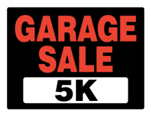 Garage Sale 5K logo