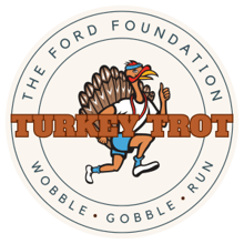 The Ford Foundation Turkey Trot logo