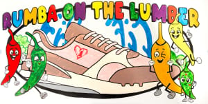 UNC Health Southeastern 5K, 10K & Fun Mile (Rumba on the Lumber) Logo