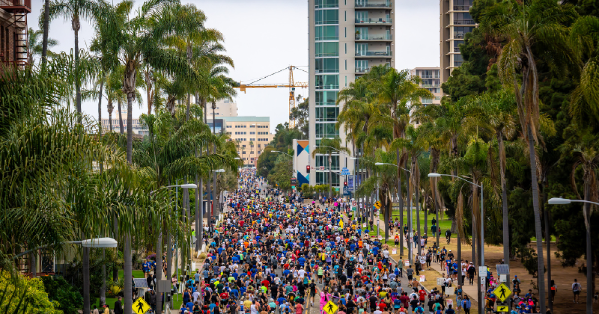 2027 Rock 'n' Roll San Diego Marathon logo