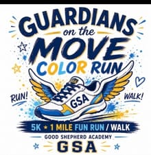 Run GSA 5K & 1 Mile Fun Run/Walk logo
