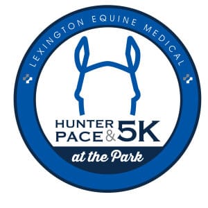 Lexington Equine Medical Hunter Pace & 5K At The Park Logo
