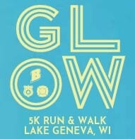 Badger High School 5K GLOW Run/Walk Logo