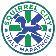 Squirrel City Half logo