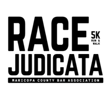 MCBA Race Judicata 5K logo
