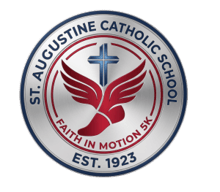 St. Augustine School Faith in Motion 5K logo