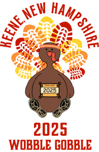 2026 Annual Keene Wobble Gobble 4-Mile Run/Walk Logo