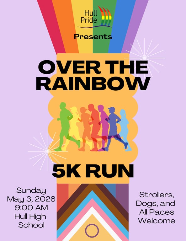 Over the Rainbow 5K Run logo