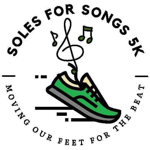 Soles for Songs 5K logo