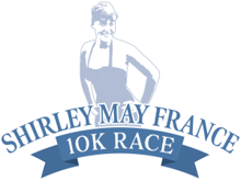 Shirley May France 10k Road Race logo