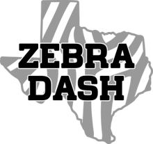 Zebra Dash 5K, 10K, Fun Run & Walk - Turkey Trot Edition logo