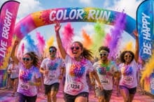 ESM Touchdown Booster Color/Fun Run logo