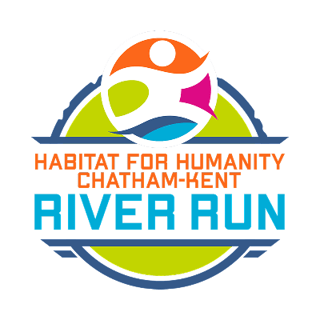 Habitat for Humanity Chatham-Kent River Run Logo