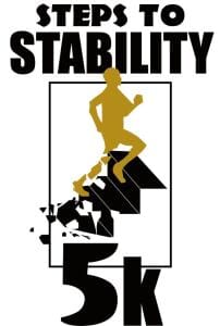 Steps to Stability 5K logo