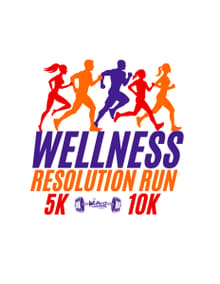 Wellness Resolution Run logo