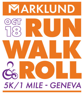 Marklund Run, Walk & Roll 5K/1Mile Logo