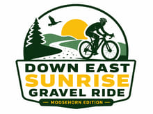 Down East Sunrise Gravel Ride - Moosehorn Edition logo