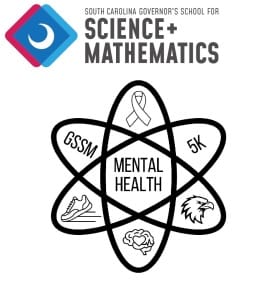 GSSM's 5k Race for Mental Health Awareness Logo