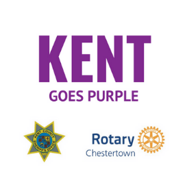 Kent Goes Purple 5K Color Fun Run/Walk 2026 Logo