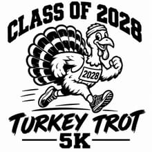 Class of 2028 Turkey Trot logo