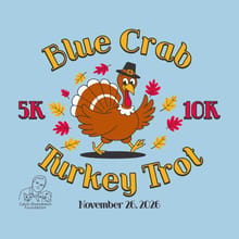 Blue Crab Turkey Trot 5k & 10k logo