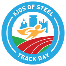 Kids of STEEL Track Day presented by Brooks Future Run logo