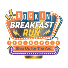 Rockin' Breakfast Run 5K - Step Up for The Arc of Somerset County! logo