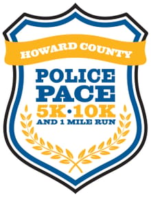 Police Pace 5K, 10K & 1 Miler logo