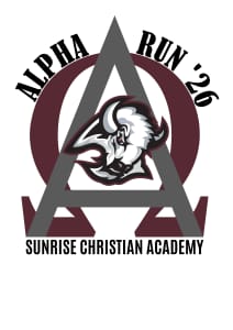 Alpha Run - Wichita logo