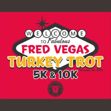 FredVegas Turkey Trot 5k, 10k, & 1M logo