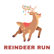 Reindeer Run 2026 logo