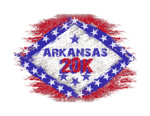 Arkansas 20k logo