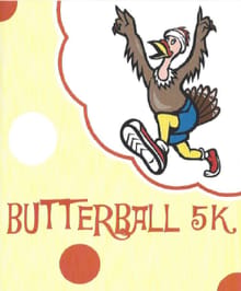 17th Annual Butterball 5K logo
