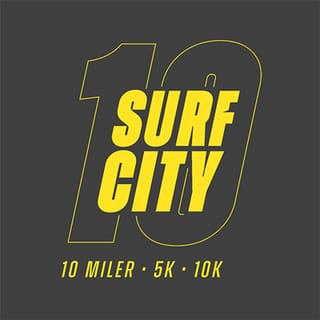 2026 Surf City 10 Logo