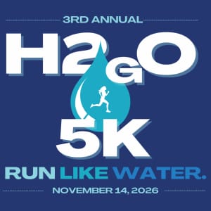 Run Like Water 5K Logo