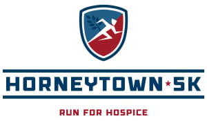 The Horneytown 5K - RUN for HOSPICE Logo