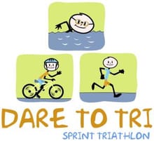 Dare to Tri - Fort Gordon Sprint Triathlon logo