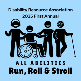 All Abilities Run, Roll & Stroll Logo