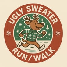 Ugly Sweater  Run or Walk  5k logo