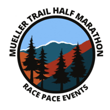 Mueller Trail Half Marathon logo