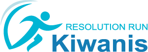 8th Annual KIWANIS  RESOLUTION 5K Run/Walk, and 10K Run/Walk Logo