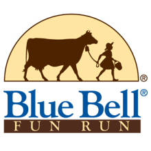 Blue Bell Fun Run logo