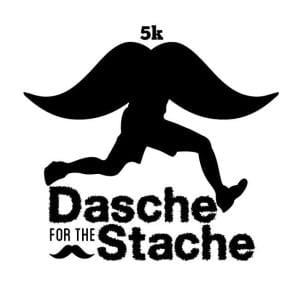 Dasche for the Stache 5K Logo