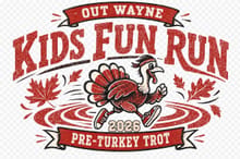 Out Wayne Kids Fun Run Pre-Turkey Trot logo